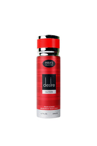 Hiba's Collection Desire Body spray  For Men 200ml